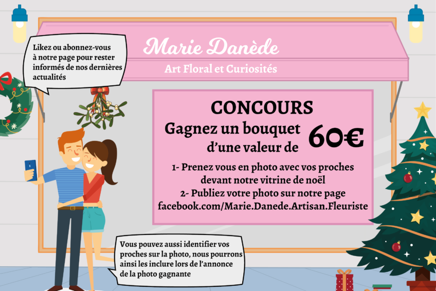 Concours_Vitrine de noël Marie Danède