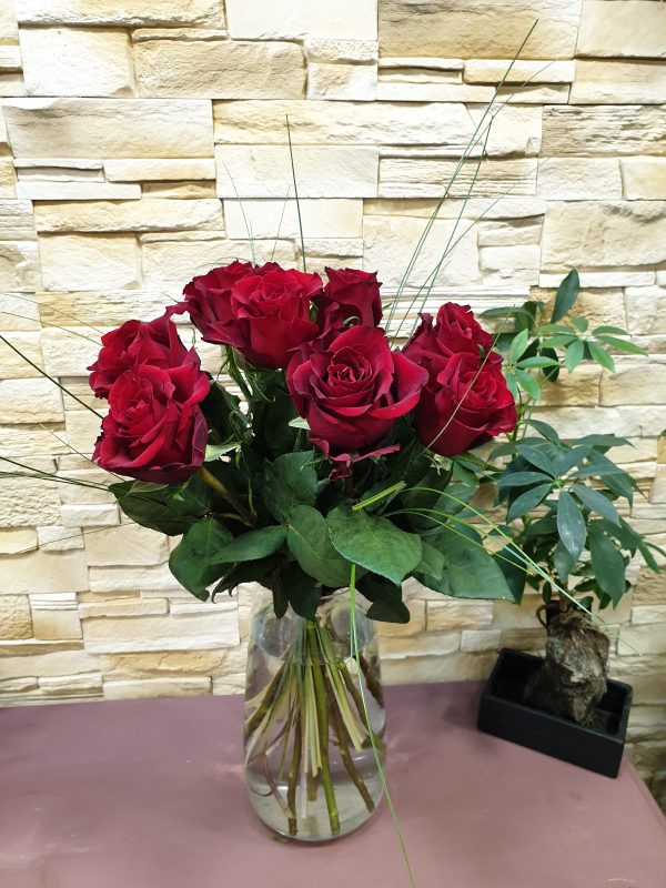 Bouquet de roses rouges V2 Marie Danède Art Floral et Curiosités3